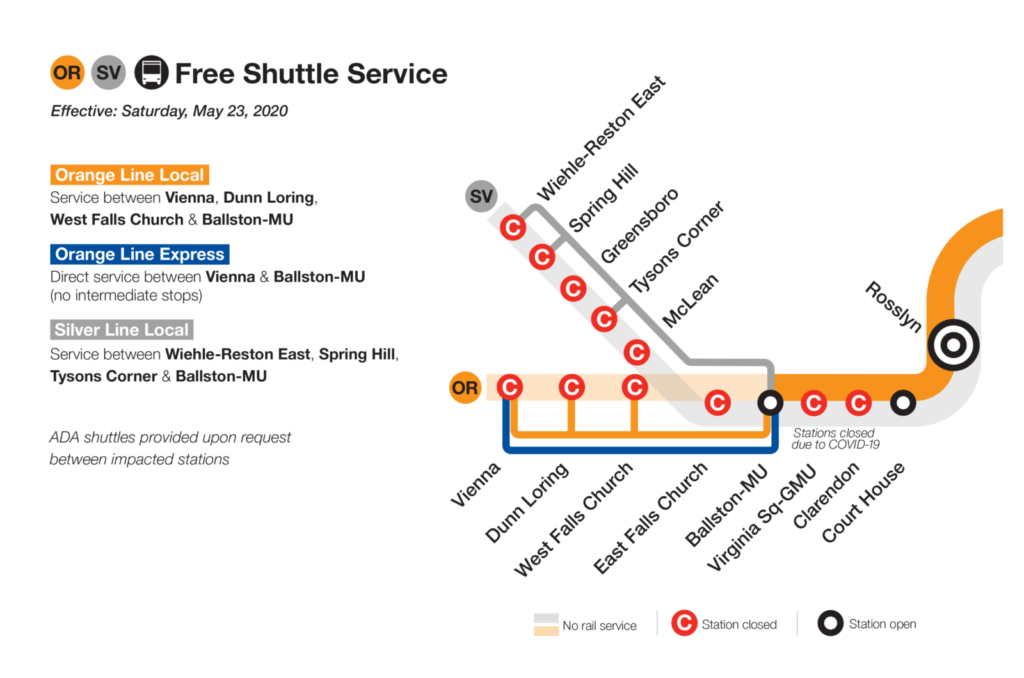 Silver Line Map